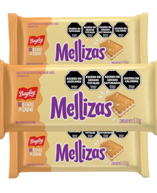 Bagley Mellizas Lemon Sandwich 110g
