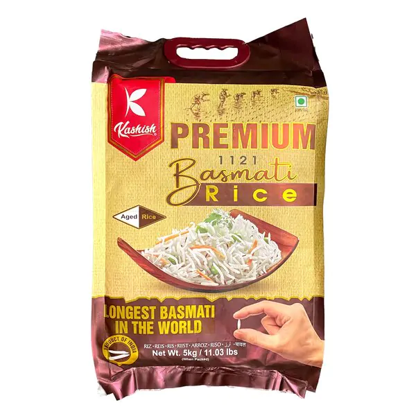Kashish Premium Basmati Rice 5kgs