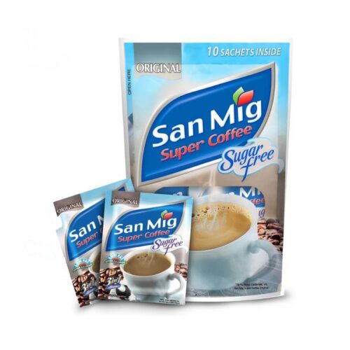San Mig Coffee 3in1 Sugar Free Orig 10x7g