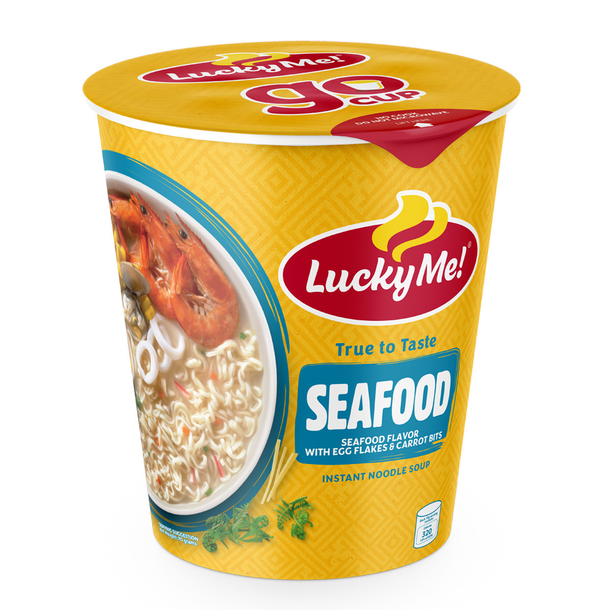 Lucky Me Go Cup Seafood 70g