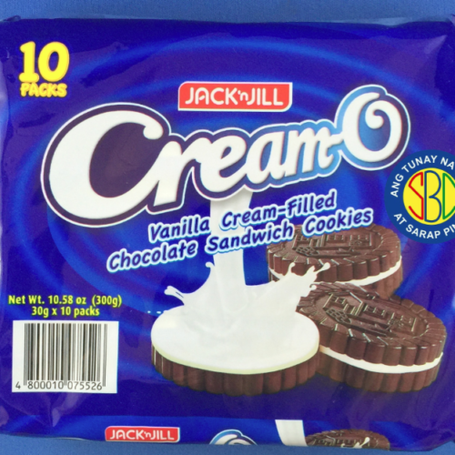 Jack & Jill Cream O 3s Vanilla 10x30g