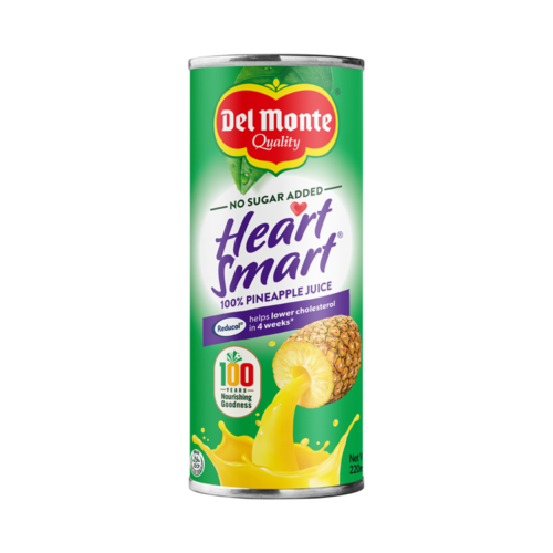 Delmonte Pineapple Juice Heart Smart 240ml