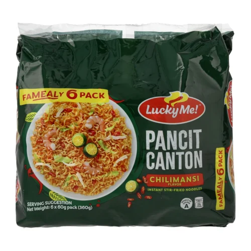 Lucky Me Chillimansi 60g x 6pack