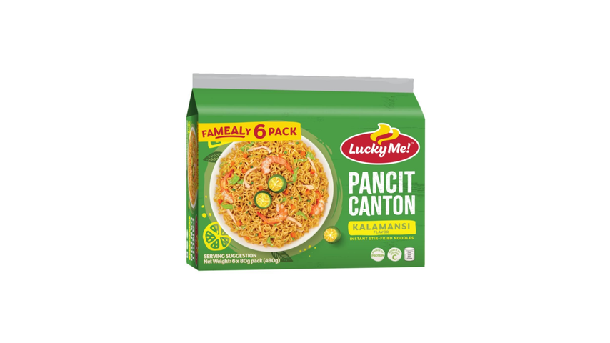 Lucky Me Kalamansi 60g x 6pack