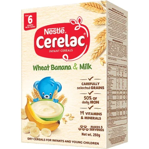 Cerelac Wheat Banana & Milk 250g