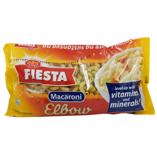 White King Fiesta Elbow Macaroni 400g
