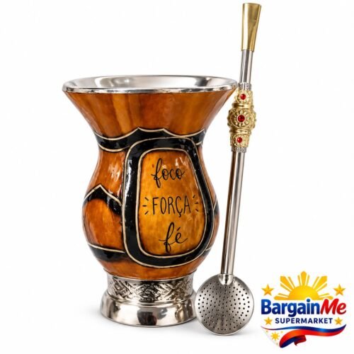 Garibaldi Wooden Gourd & Straw