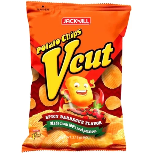 Jack & Jill V-Cut Spicy BBQ 60g
