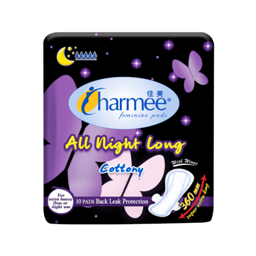 Charmee Cottony Back Leak Protect