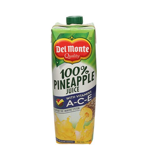 Delmonte 100% Pine Juice Ace 1L