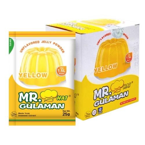 Mr Gulaman Powder Yellow 10x25g