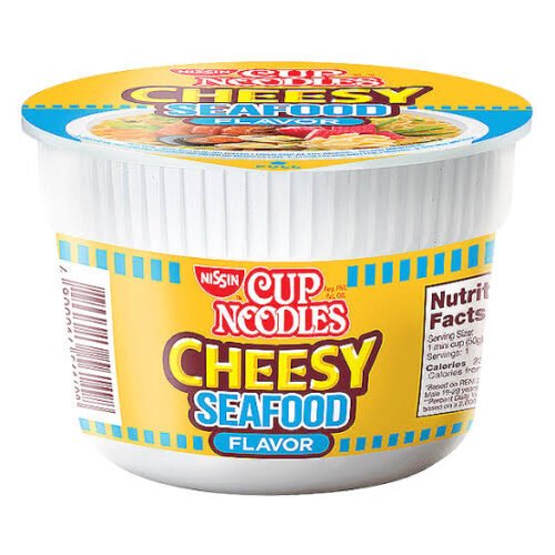 Nissin Mini Cup Seafood Cheesy 50g
