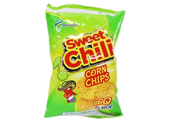 Prifood Sweet Chilli BBQ Corn Chips 55g
