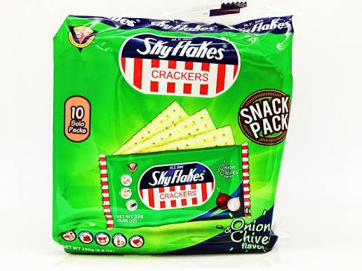 Skyflakes Snackpack Onion & Chives 250g