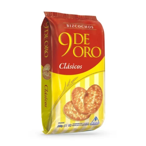 9 De Oro Classic Crackers 200g