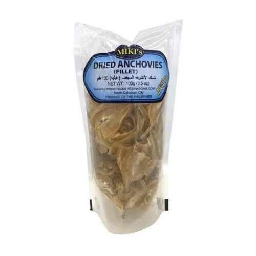 Mikis Dried Anchovies Fillet 100g