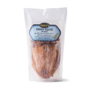 Mikis Dried Squid Pusit 100g